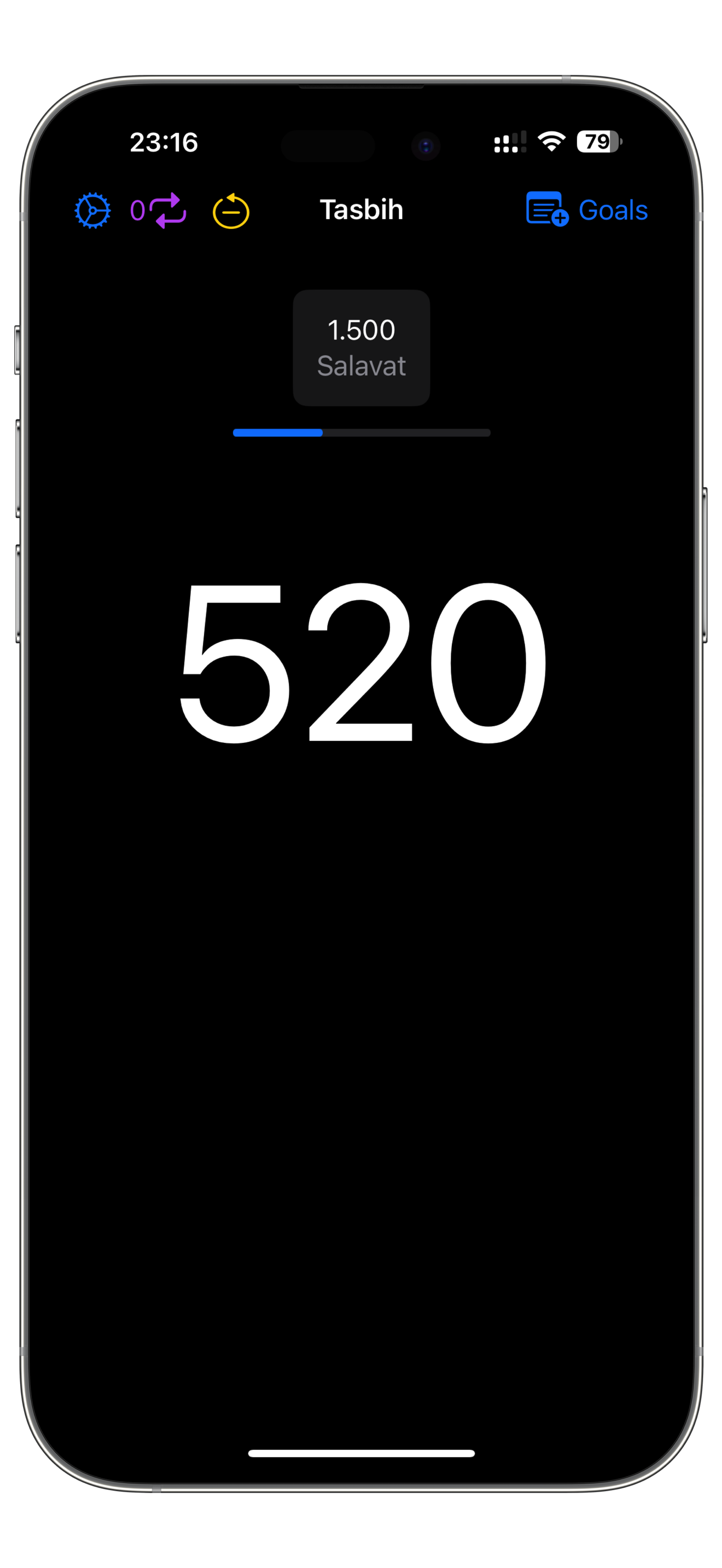 Deluxe Tasbih Screenshot